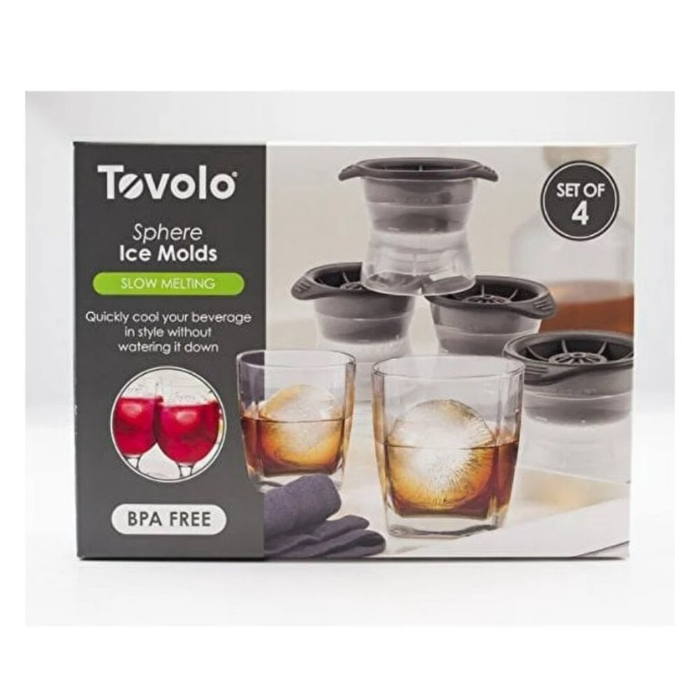 Tovolo Sphere Ice Molds - Set of 4